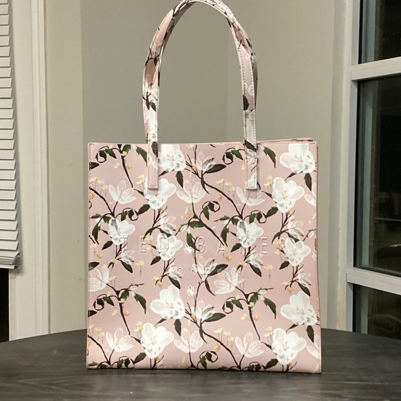 Ted Baker London Handbags - Ted Baker London Pink Floral The Icon Tote NWT